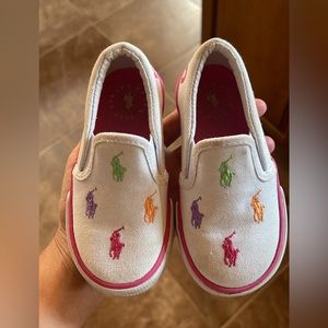 Toddler Polo slip on shoes